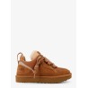 W lowmel nylon and suede sneakers