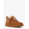 W lowmel nylon and suede sneakers