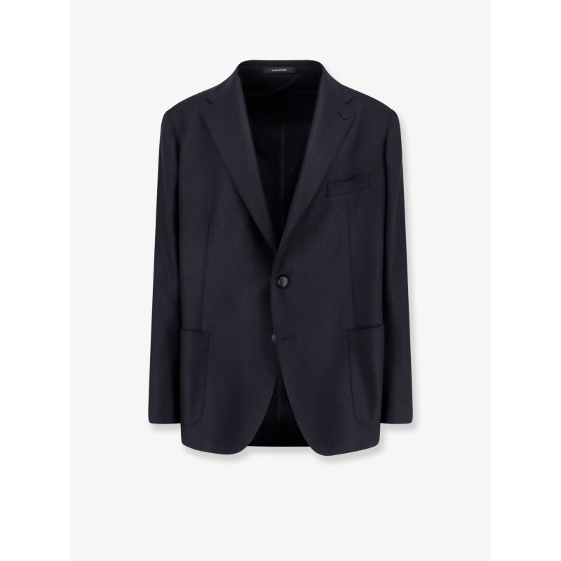Virgin wool and cashmere blazer
