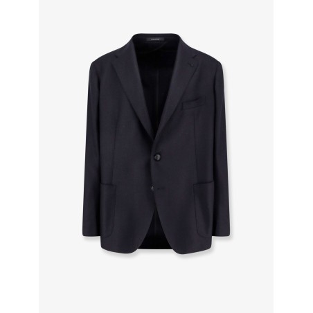 Virgin wool and cashmere blazer