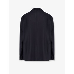 Virgin wool and cashmere blazer