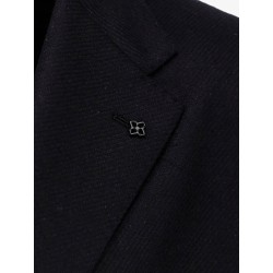 Virgin wool and cashmere blazer