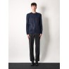 Braided wool sweater with ff details