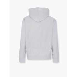 American script cotton blend sweatshirt with embroidered  logo