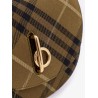 Rocking horse canvas shoulder bag with burberry check motif