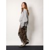 Laces skirt with all-over sequins
