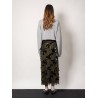 Laces skirt with all-over sequins