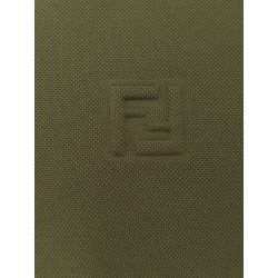 Polo shirt with ff embossed logo