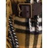 Wool and cashmere skirt with check motif