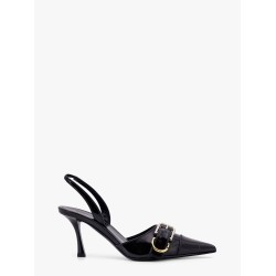 Voyou leather slingback