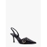 Voyou leather slingback