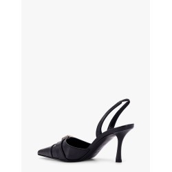 Voyou leather slingback