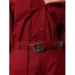 Gg milano leather belt