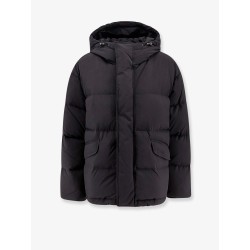Unisex goose down jacket with hood