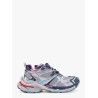 Multicolor nylon and mesh sneakers