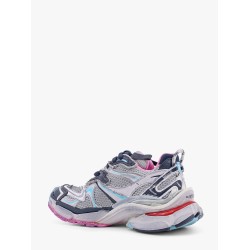 Multicolor nylon and mesh sneakers