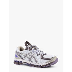Mesh and leather sneakers