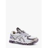 Mesh and leather sneakers