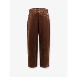 Evan corduroy trouser with logo patch