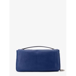 Baguette chain large leather shoulder bag