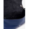 Baguette chain large leather shoulder bag