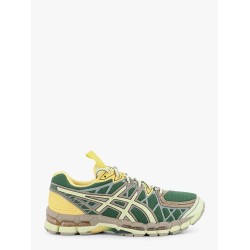 Mesh and leather sneakers