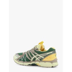Mesh and leather sneakers