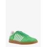 Suede sneakers with leather bands