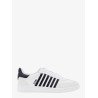 Leather and suede sneakers