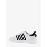 Leather and suede sneakers