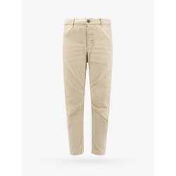 Cotton trouser with back logo patch