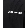 Cotton sweatshirt with dsquared print