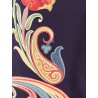 Viscose dress with iconic multicolor print