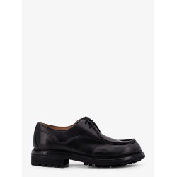Leather lace-up shoe