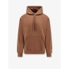 Cotton blend sweatshirt with logo embroidery