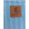 Cotton jeans with striped motif