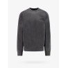 Cotton sweatshirt with embroidered logo