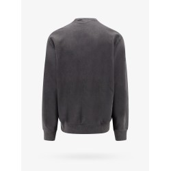 Cotton sweatshirt with embroidered logo