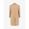 Cashmere coat with satin lining