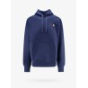 American script cotton blend sweatshirt with embroidered  logo