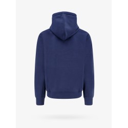 American script cotton blend sweatshirt with embroidered  logo