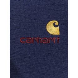American script cotton blend sweatshirt with embroidered  logo