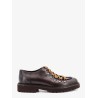 Leather lace-up shoe