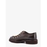 Leather lace-up shoe