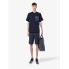 Cotton blend bermuda shorts with ff detail