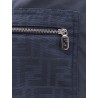 Cotton blend bermuda shorts with ff detail