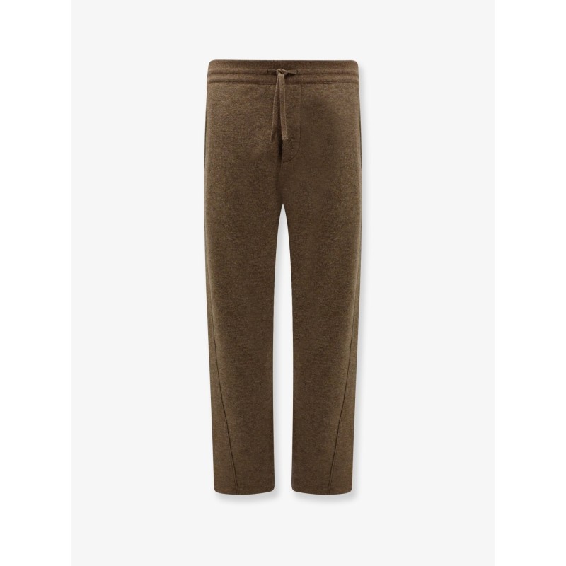 Double cashmere jersey trouser