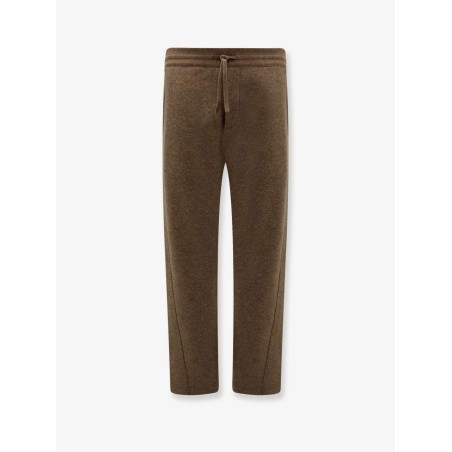 Double cashmere jersey trouser