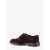 Suede lace-up shoe
