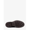 Suede lace-up shoe